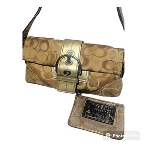 Coach Purse Vintage Jacquard Soho